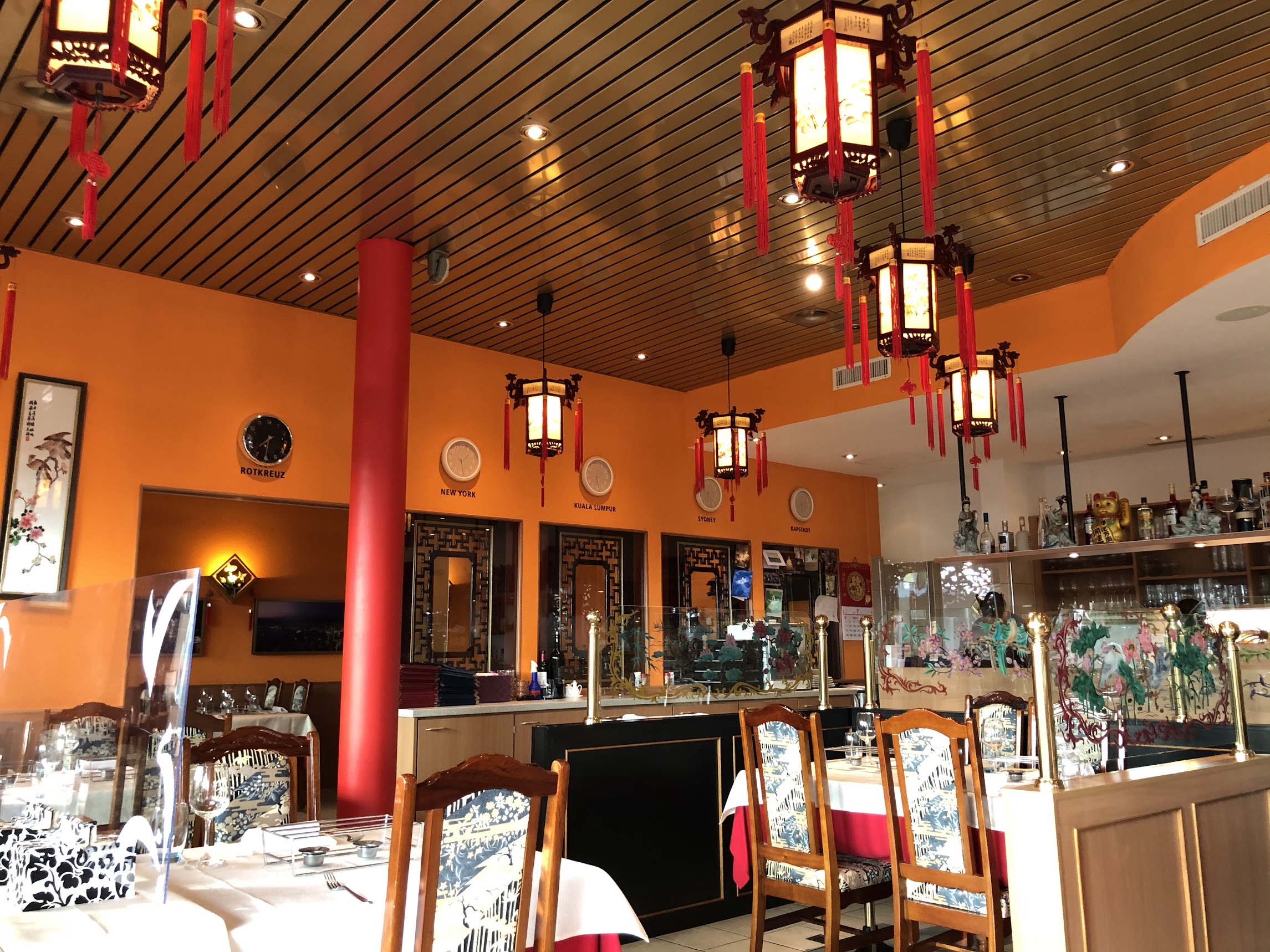 Gastraum des Restaurant Dragon Schatz